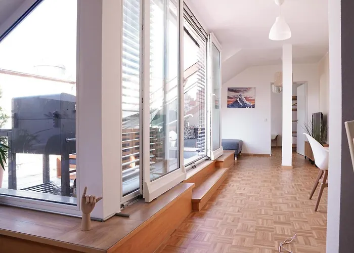 Fullhouse - Halle - Ab7 Rooftop - Bbq Grill - Elevator - Balcony Appartement *